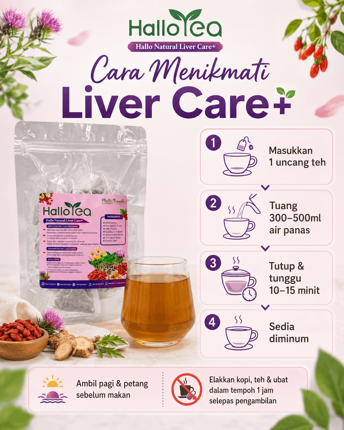 Hallo Natural Liver Care+ angle 5
